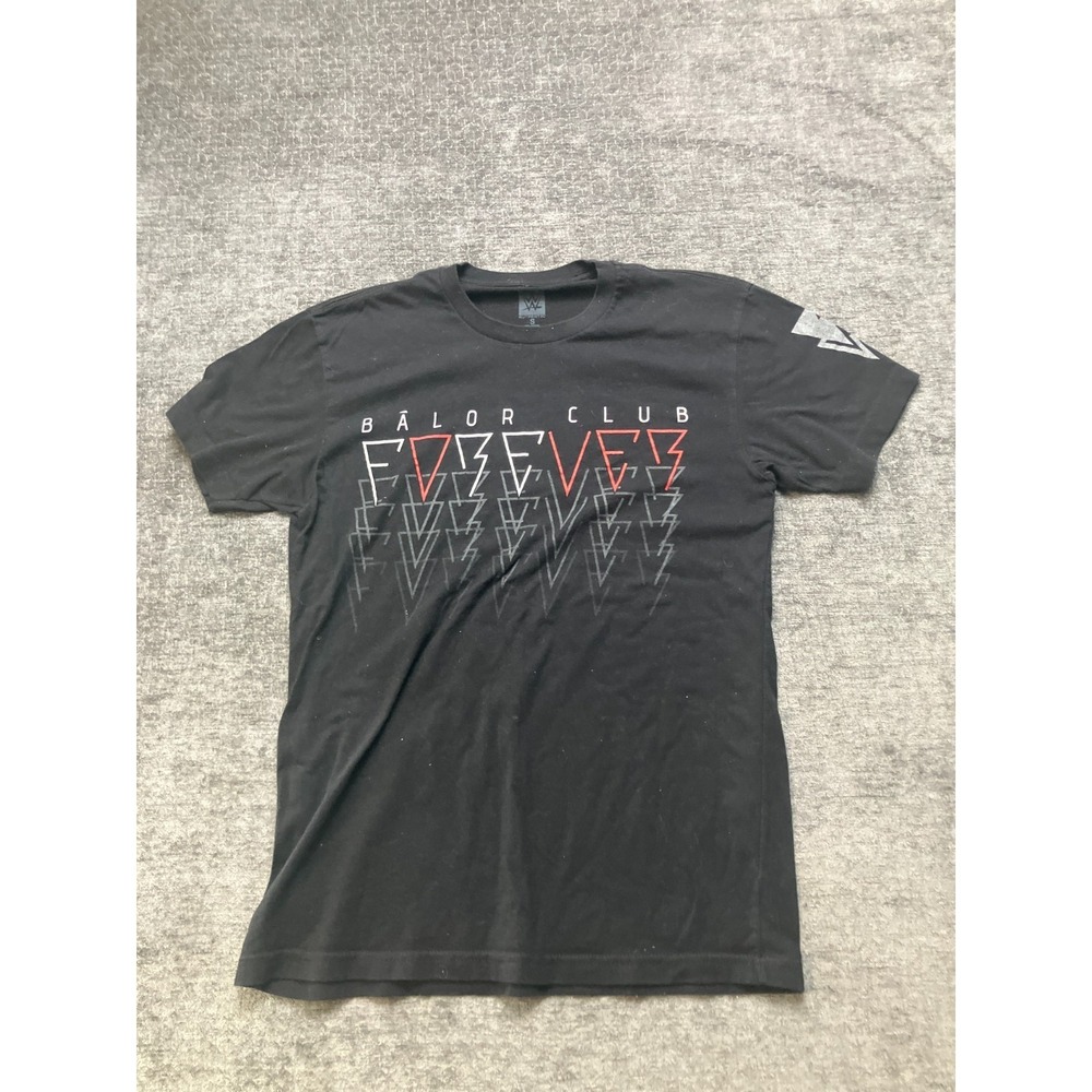 WWE Authentic Finn Balor Club Forever T-Shirt Mens Small Black Graphic‎ Cotton